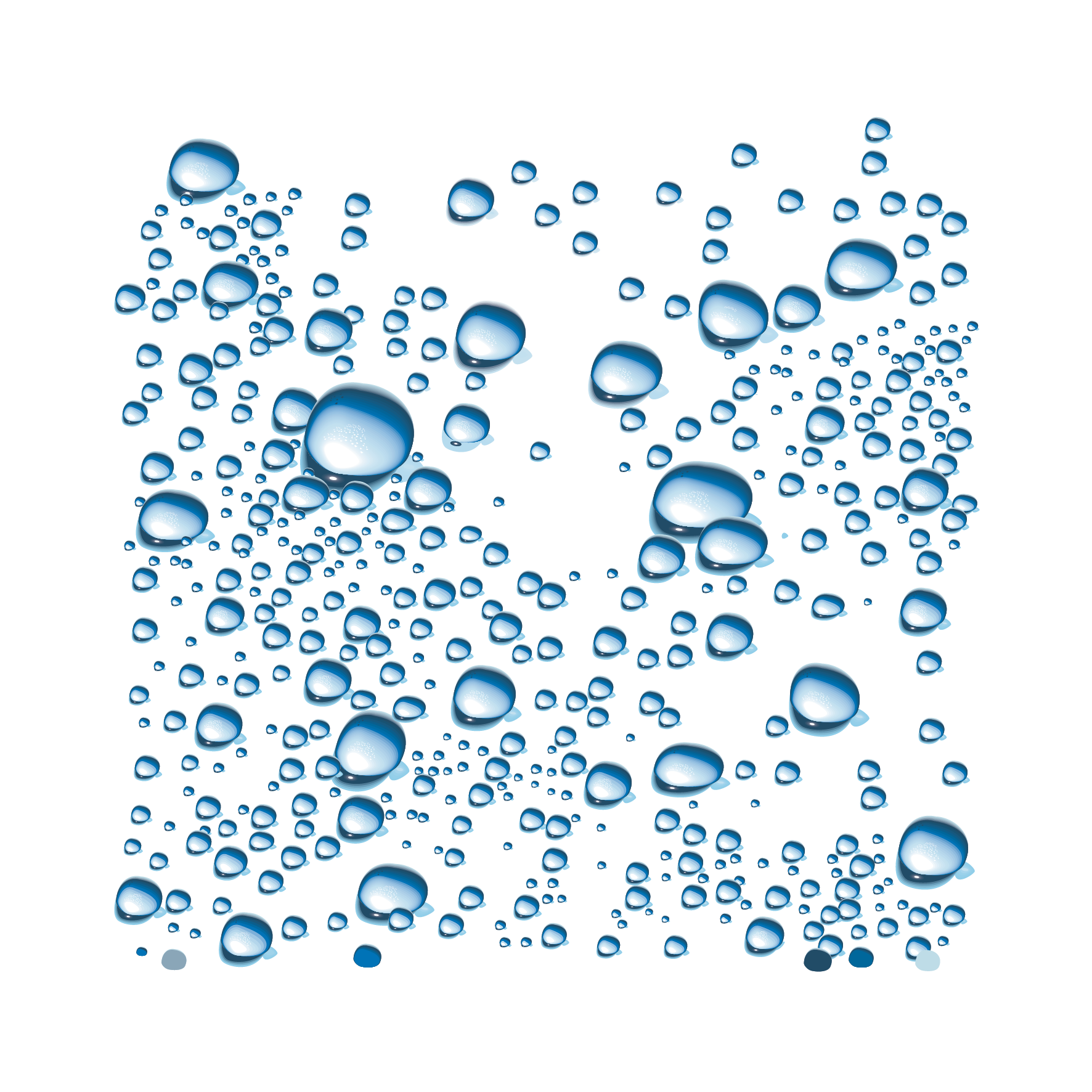 Vector Water Drop Png