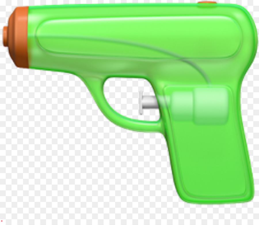Water gun Emoji Pistol iOS 10 - water green apple png download - 904*773 - Free Transparent Water Gun png Download.