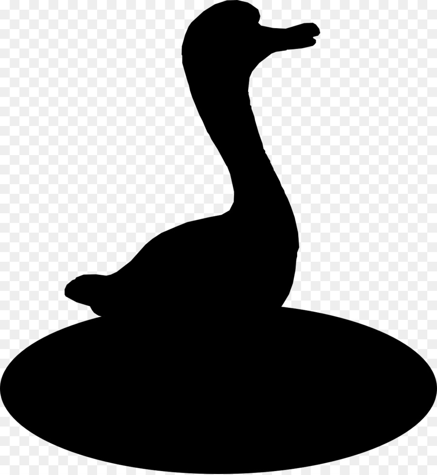 Duck Goose Clip art Silhouette Neck -  png download - 1178*1280 - Free Transparent Duck png Download.