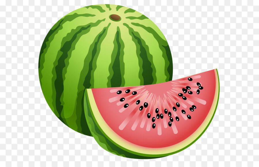 Watermelon Fruit Clip art - Large Painted Watermelon PNG Clipart png download - 1074*926 - Free Transparent Watermelon png Download.