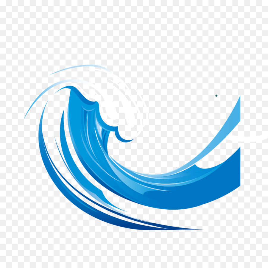 Wind wave Euclidean vector Clip art - Blue waves png download - 1000*1000 - Free Transparent Wind Wave png Download.