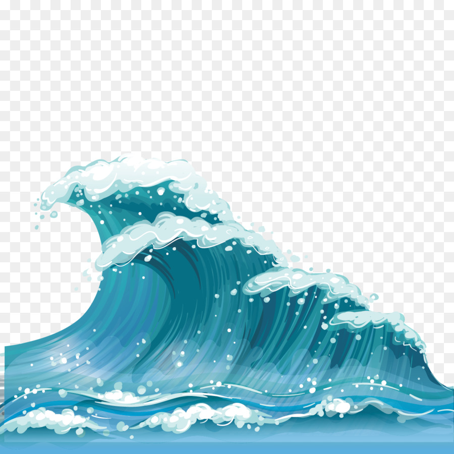 Wind wave Clip art - Wave vector material png download - 1181*1181 - Free Transparent Wave png Download.