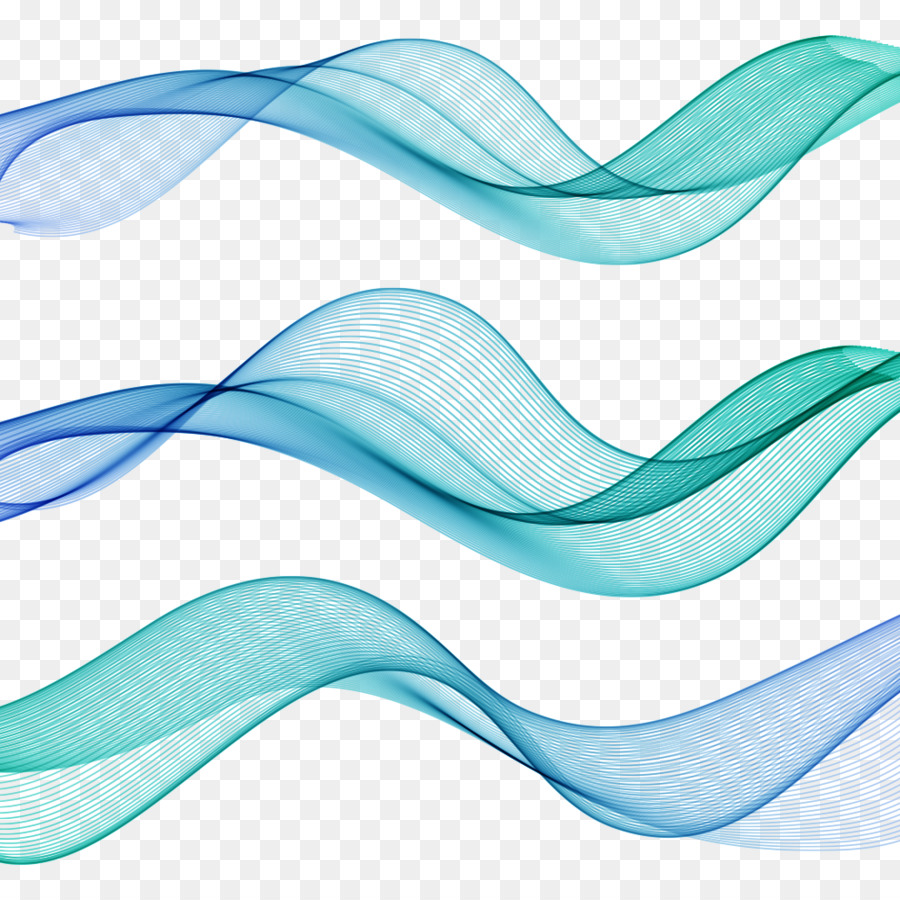 Wave Line Blue - Dynamic lines png download - 1000*1000 - Free Transparent Wave png Download.