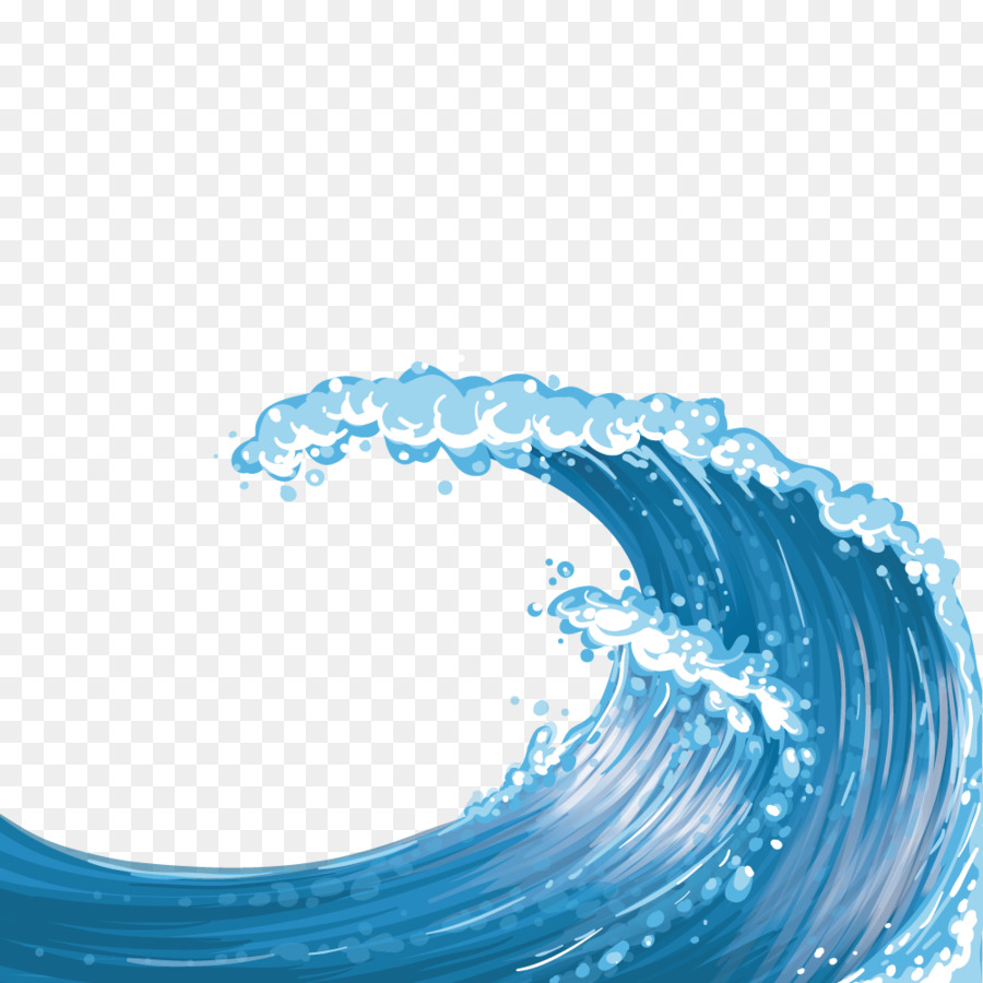 Wind wave Ocean Dispersion - Vector big sea png download - 1000*1000 - Free Transparent Wind Wave png Download.