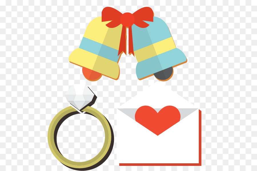 Wedding Clip art - Vector wedding bells ring png download - 600*600 - Free Transparent Wedding png Download.