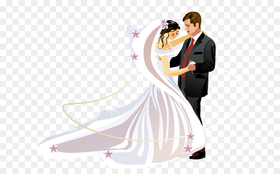 Wedding invitation Bridegroom Clip art - noivos png download - 665*544 - Free Transparent Wedding Invitation png Download.