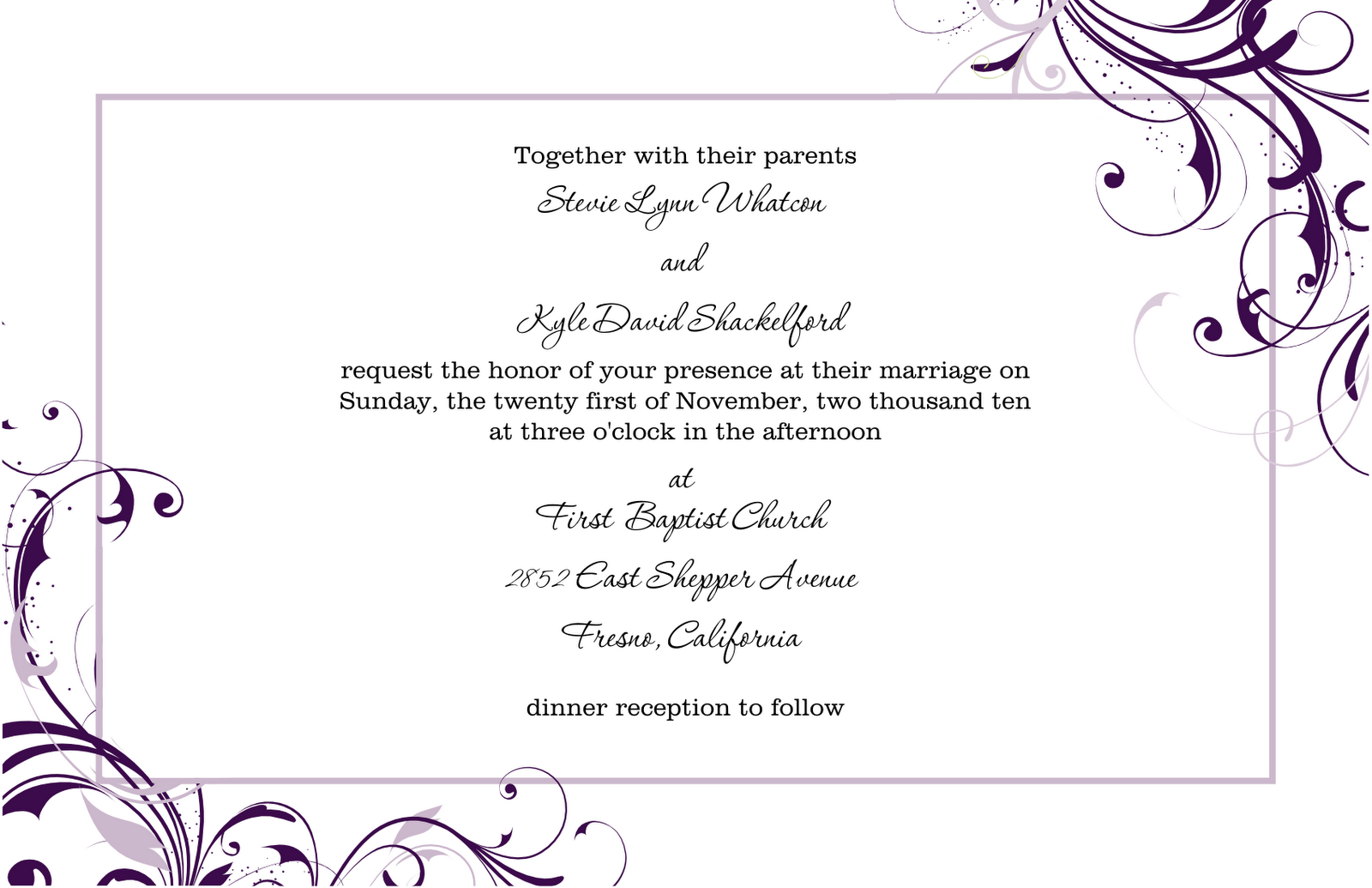 Wedding invitation Template Microsoft Word Paper - invitation png With Regard To Free Dinner Invitation Templates For Word