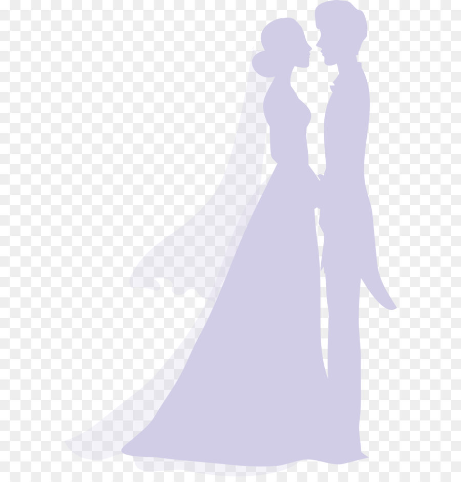 Marriage Silhouette Wedding - Silhouette marriage png download - 1854*2650 - Free Transparent  png Download.