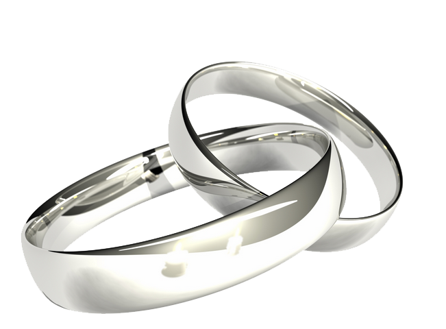 Wedding ring Silver Clip art Silver Ring PNG Pic png