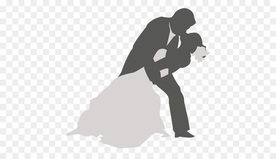 Wedding Silhouette Dance Clip art - wedding png download - 512*512 - Free Transparent Wedding png Download.