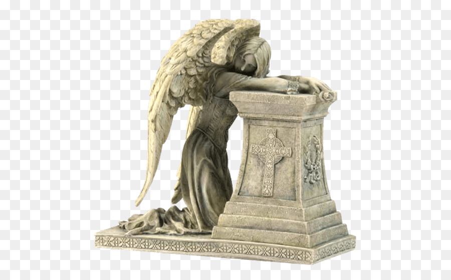 Angel of Grief Statue Weeping Angel Figurine - mourning png download - 555*555 - Free Transparent Angel Of Grief png Download.