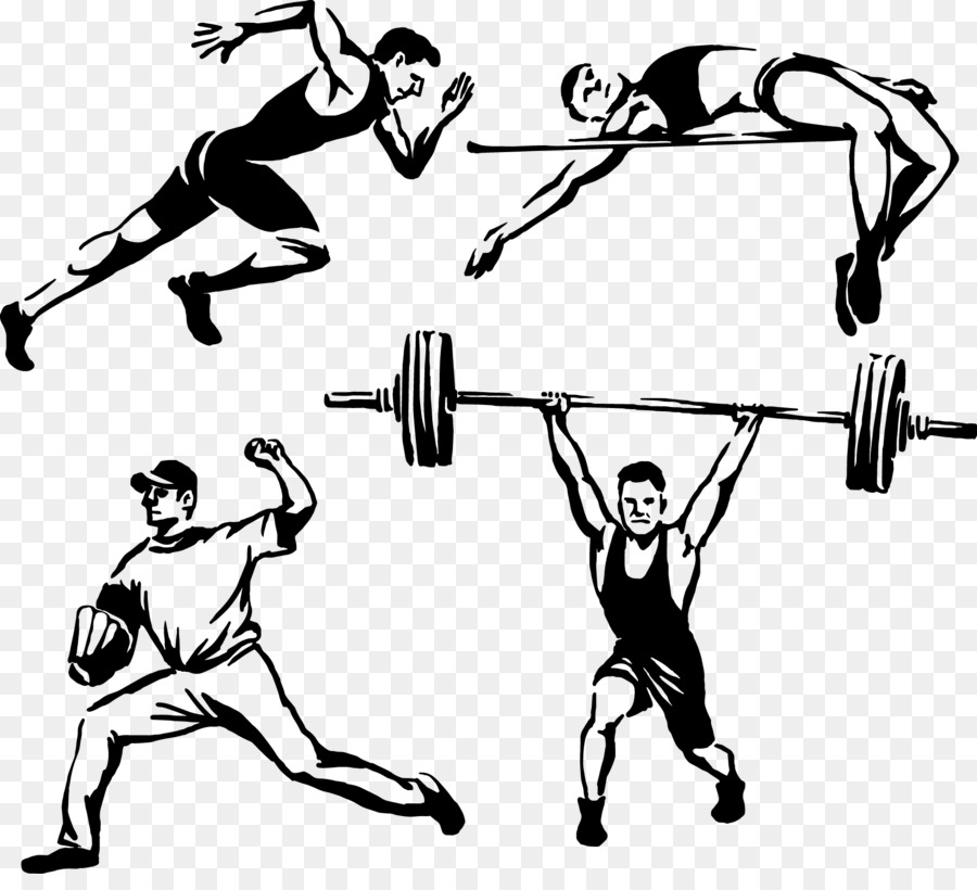 Download Euclidean vector Olympic weightlifting - 2016 Rio Olympic athletes Silhouette png download - 1767*1580 - Free Transparent Download png Download.