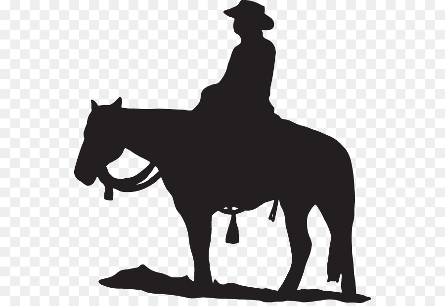 Horse Equestrian Cowboy Silhouette Clip art - horse png download - 600*614 - Free Transparent Horse png Download.