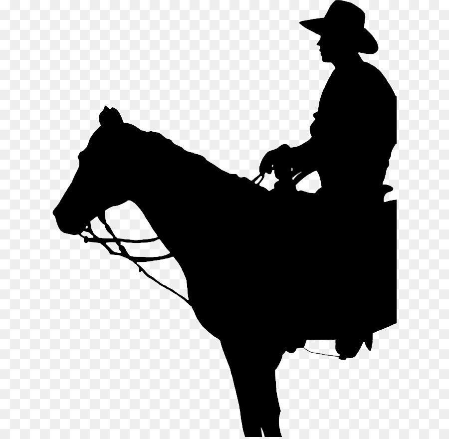 Cowboy Silhouette American frontier Clip art - Silhouette png download - 690*876 - Free Transparent Cowboy png Download.