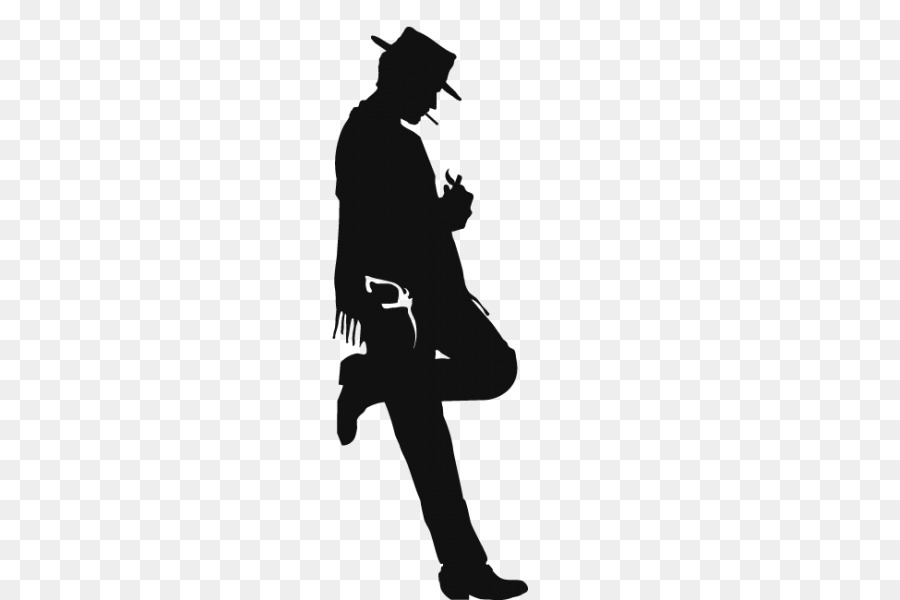 Silhouette Actor Western Wall decal - charlie chaplin png download - 600*600 - Free Transparent Silhouette png Download.