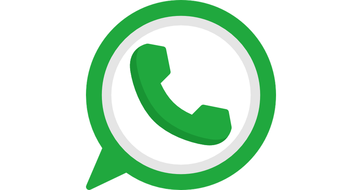 Whatsapp Logo Download Whatsapp Png Download 1200630 Free