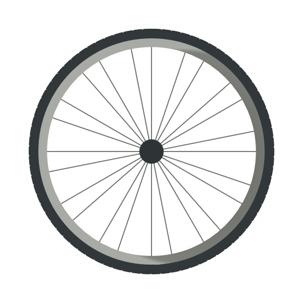 thin wheel bicycle