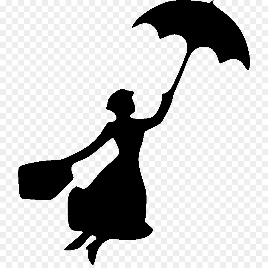 Bert Mary Poppins Silhouette YouTube Clip art - mary poppins silhouette vector png download - 778*889 - Free Transparent Bert png Download.