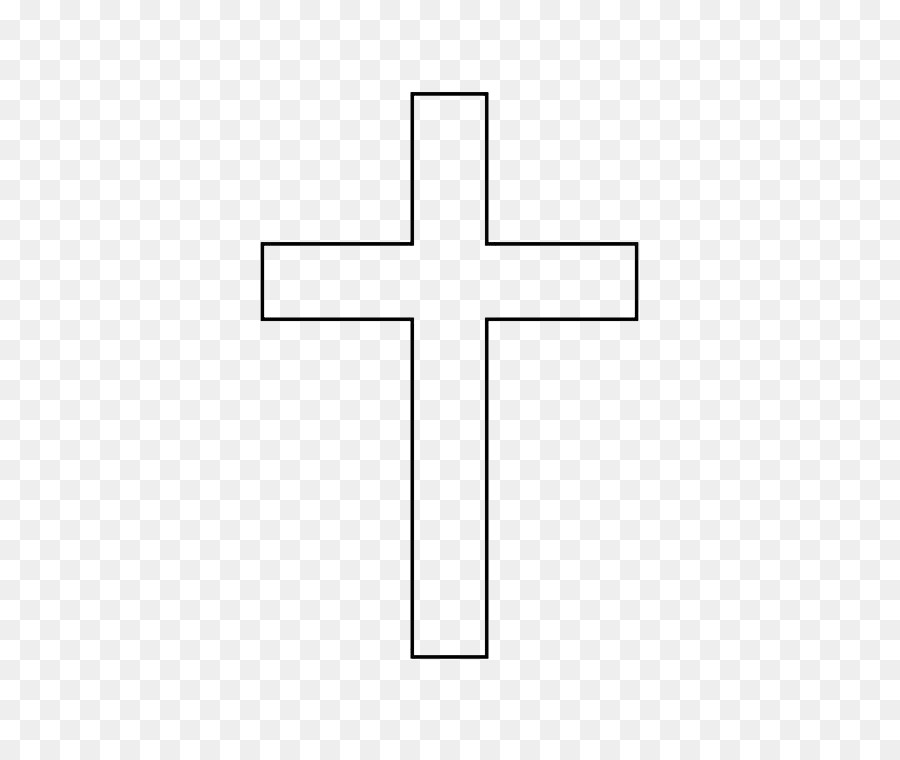 Christian cross Symbol Outline Drawing Clip art - christian cross png download - 531*750 - Free Transparent Christian Cross png Download.