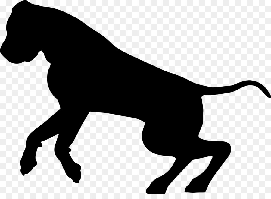 Dog breed English Mastiff Tibetan Mastiff Great Dane American Mastiff - dog silhouette png download - 1280*916 - Free Transparent Dog Breed png Download.
