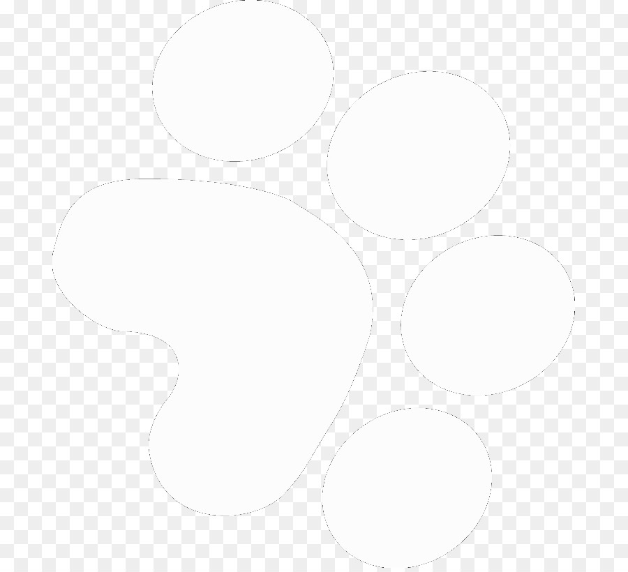 Circle Angle Pattern - Dog Paw Print Stencil png download - 749*814 - Free Transparent Circle png Download.