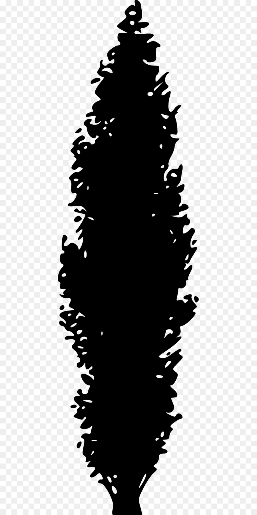 Pine Tree Clip art - tree silhouette png download - 960*1920 - Free Transparent Pine png Download.