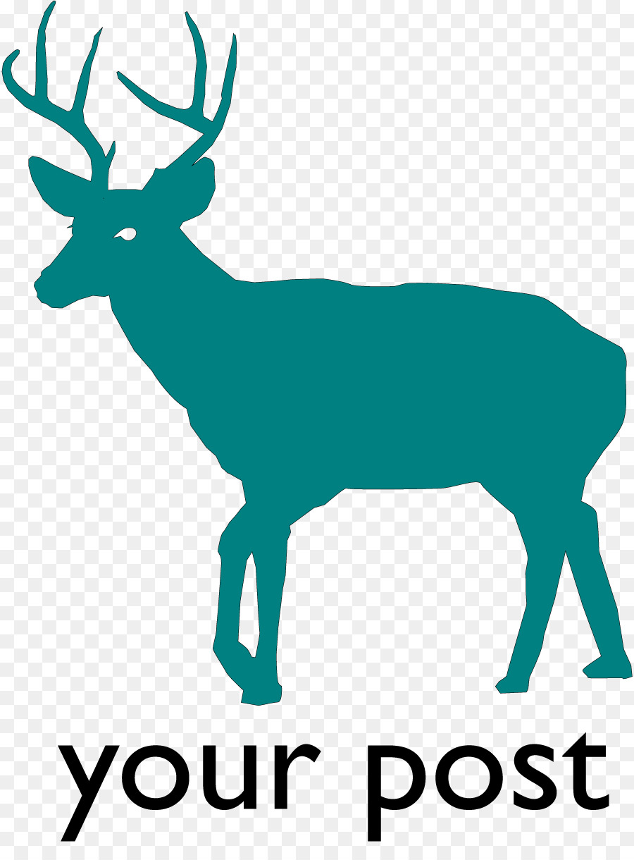 White-tailed deer Silhouette Clip art - 1 png download - 896*1204 - Free Transparent Deer png Download.