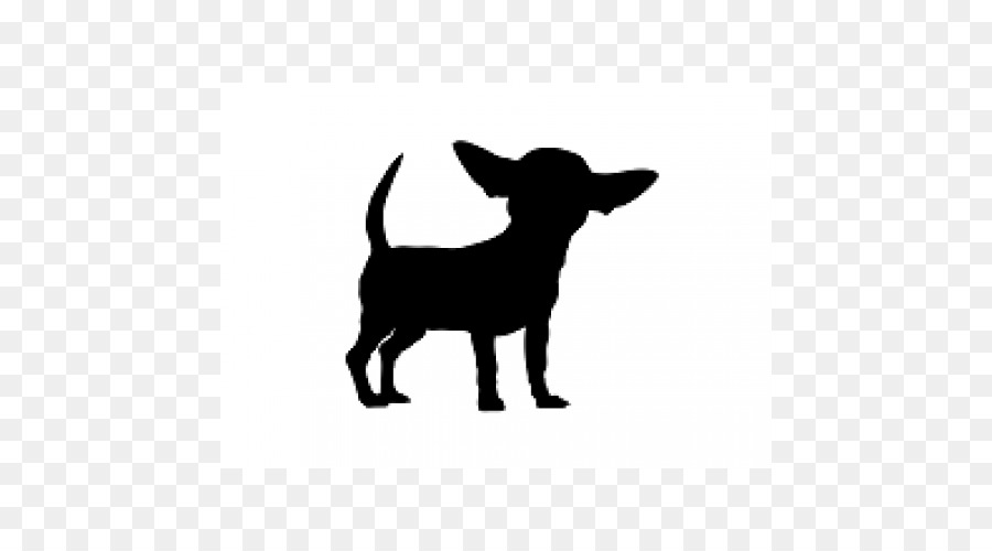 Chihuahua Pug Puppy Silhouette Clip art - chihuahua png download - 500*500 - Free Transparent Chihuahua png Download.