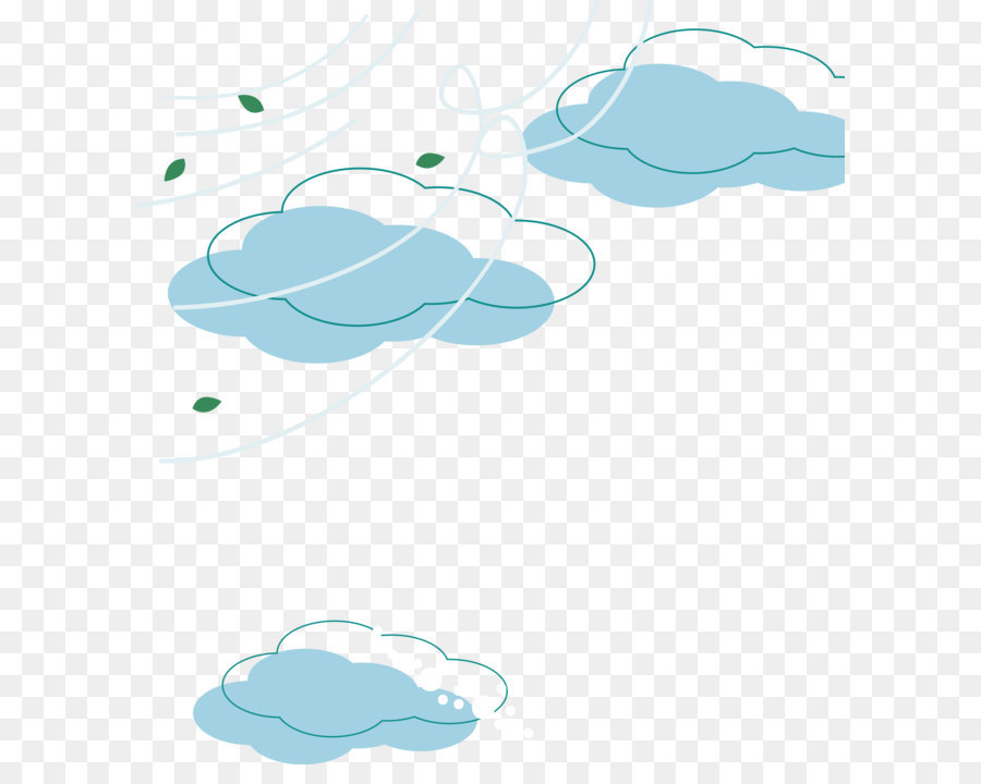 Wind Euclidean vector Clip art - Windy clouds Vector png download - 2625*2837 - Free Transparent Cloud png Download.