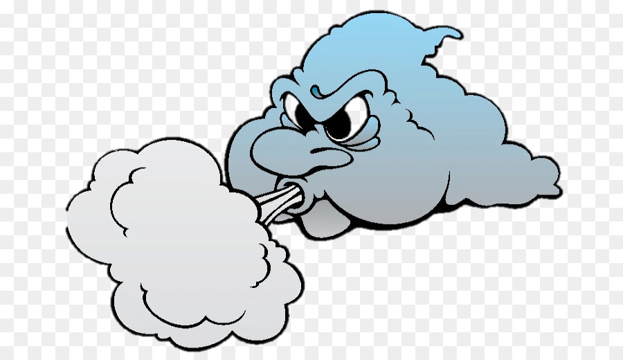 Wind Cloud Drawing Clip art - winds png download - 750*516 - Free Transparent  png Download.