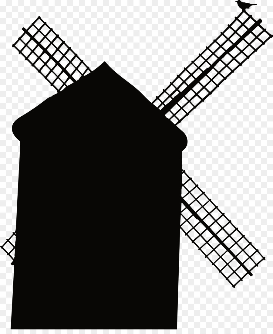 Windmill Silhouette Clip art - Windmill silhouette png download - 1864*2247 - Free Transparent  png Download.