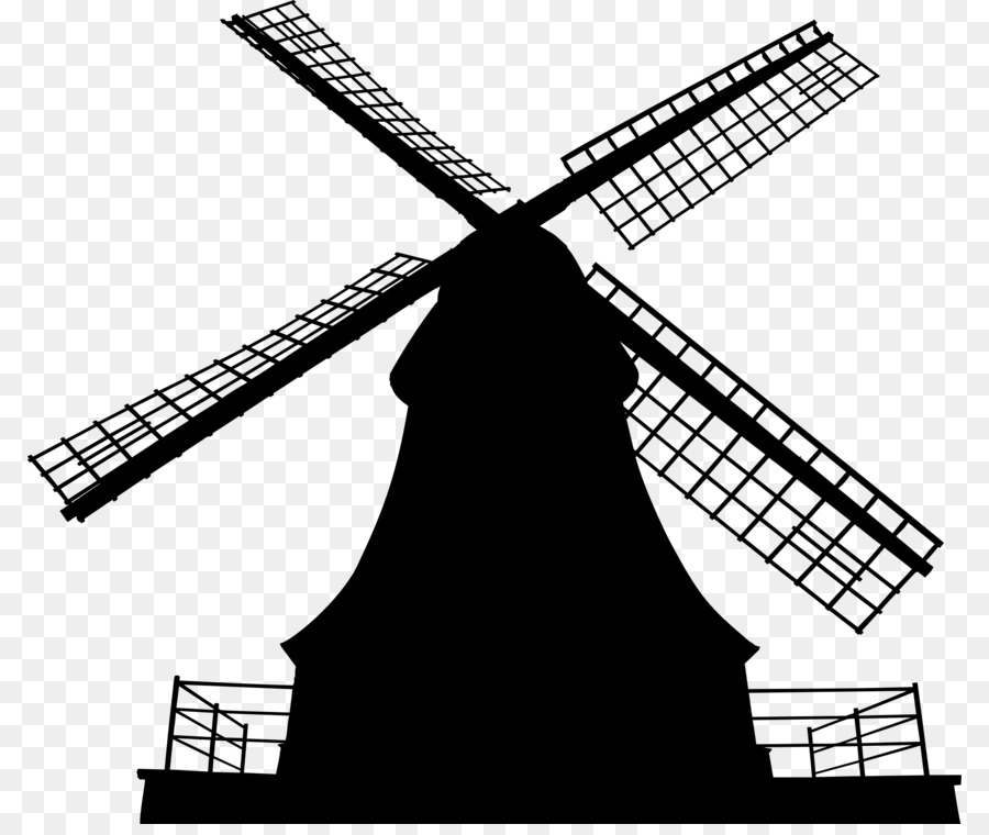 Portable Network Graphics Vector graphics Clip art Windmill Silhouette - windmill png psd png download - 850*750 - Free Transparent Windmill png Download.