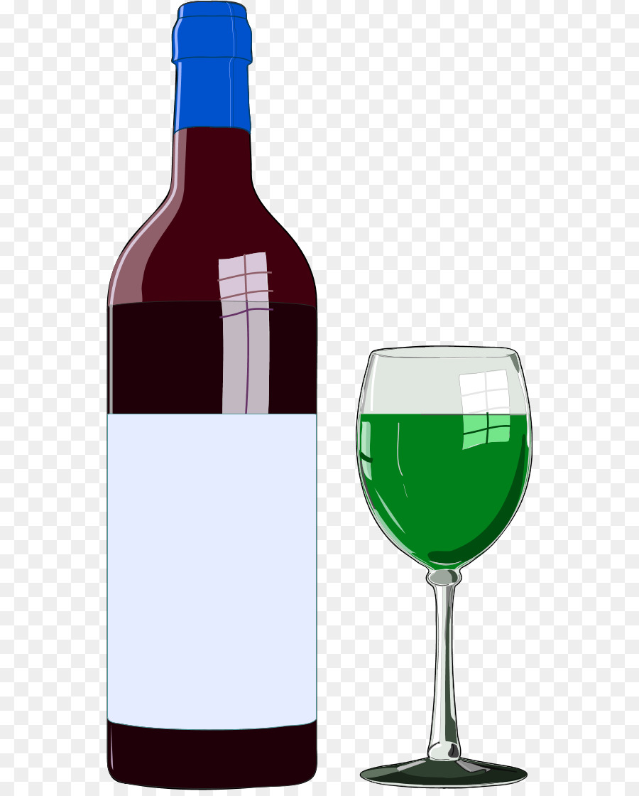 Red Wine Bottle Wine glass Clip art - Wine Bottle Vector png download - 600*1112 - Free Transparent Red Wine png Download.