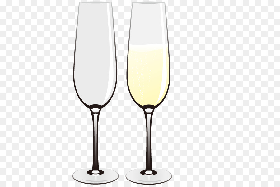 Champagne glass Wine glass - Vector champagne glasses png download - 800*600 - Free Transparent Champagne png Download.