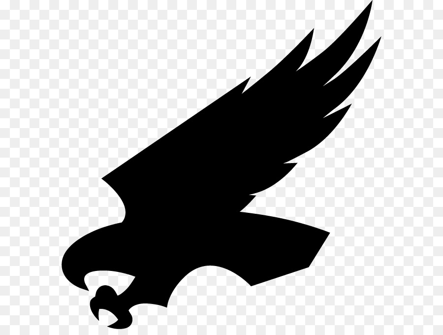 Eagle Clip art Black Silhouette Beak -  png download - 650*668 - Free Transparent Eagle png Download.