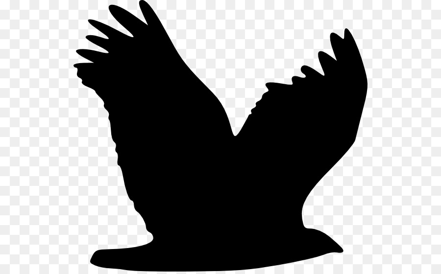 Eagle Wing Clip art - silhouette png download - 600*555 - Free Transparent  png Download.