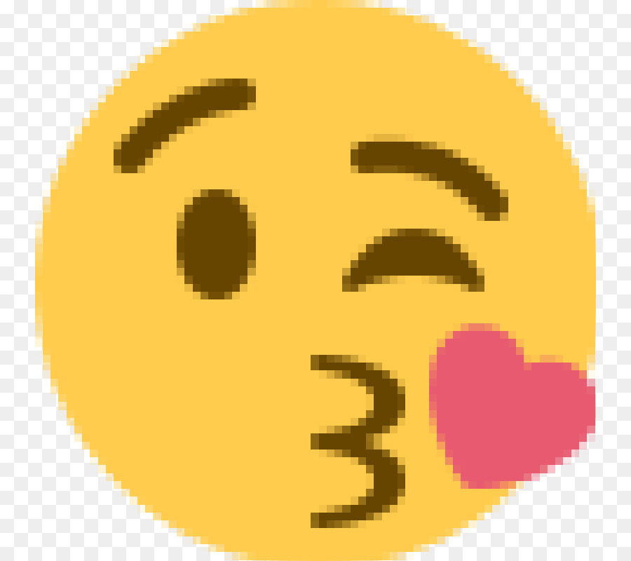 Emoji Sticker Kiss Wink Emoticon - Emoji png download - 800*800 - Free Transparent Emoji png Download.