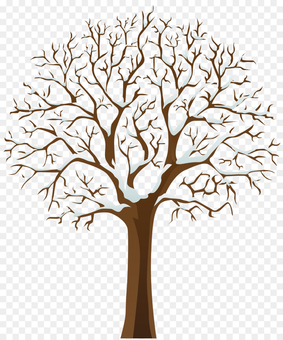 Tree Winter Branch Clip art - Winter Trees Cliparts png download - 6700*8000 - Free Transparent Tree png Download.