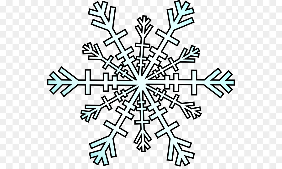 Winter Clip art - Snowflakes Clipart png download - 600*532 - Free Transparent Winter png Download.