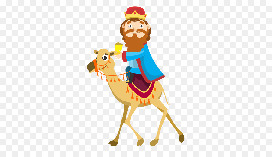 Bactrian camel Biblical Magi Clip art - Wise Man png download - 512*512 - Free Transparent Bactrian Camel png Download.
