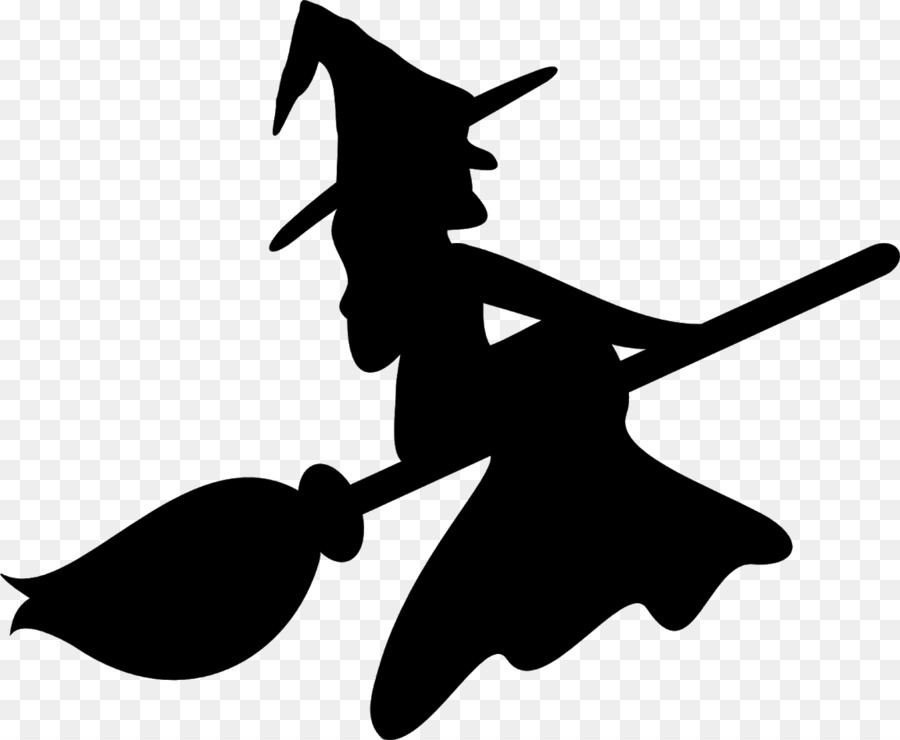 Silhouette Witchcraft Halloween Stencil - Silhouette png download - 1152*947 - Free Transparent Silhouette png Download.
