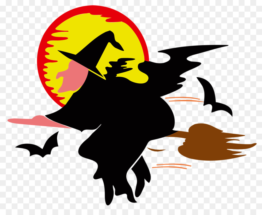 Witch Hazel Witchcraft Cartoon Clip art - Flying Witch Silhouette png download - 958*772 - Free Transparent Witch Hazel png Download.