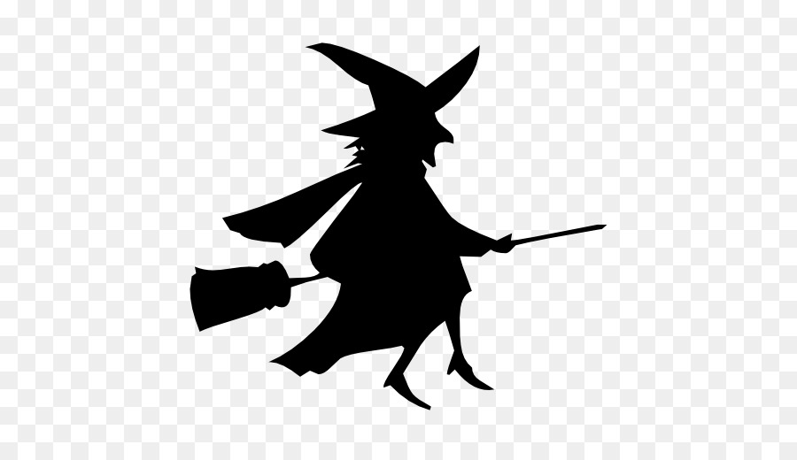 Witchcraft Silhouette Room On The Broom - Silhouette png download - 512*512 - Free Transparent Witchcraft png Download.