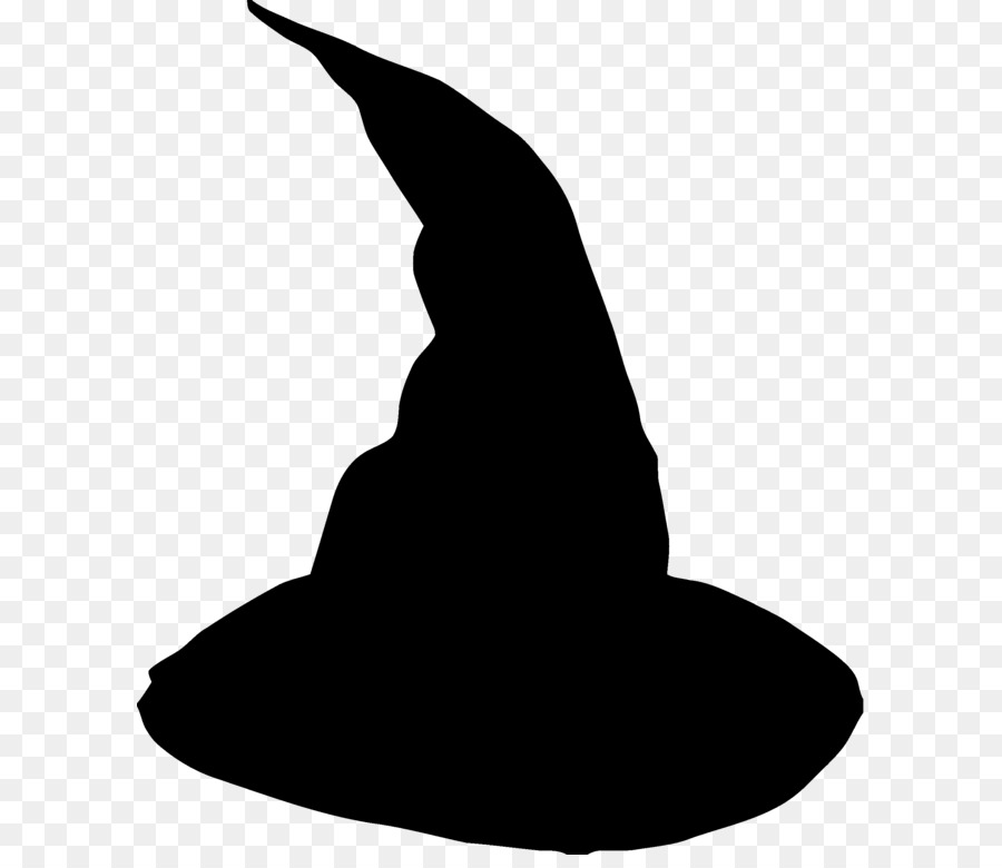 Witch hat Witchcraft Clip art - black and white png download - 653*768 - Free Transparent Witch Hat png Download.