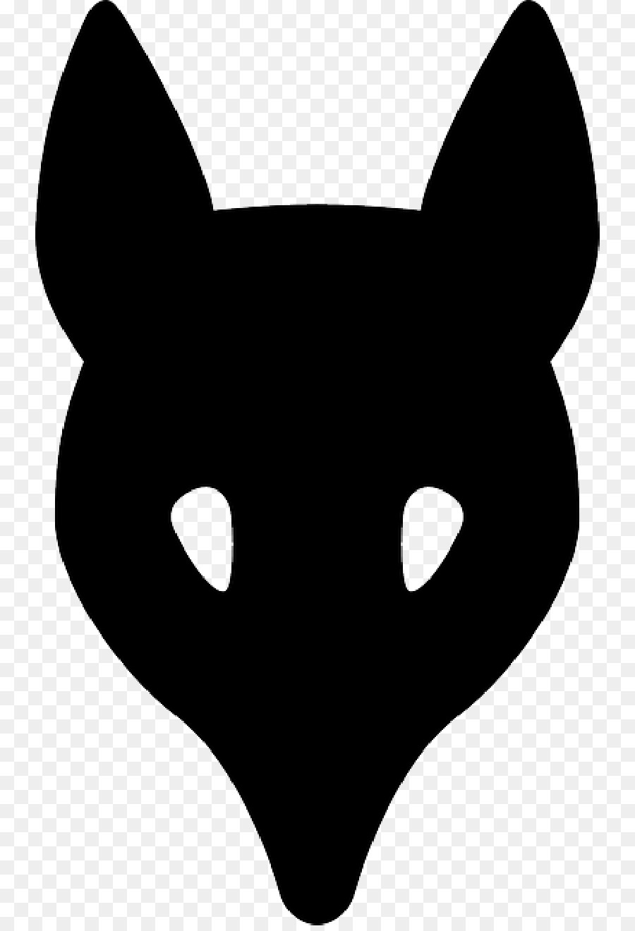 Vector graphics Silhouette Clip art Illustration Fox - deer head silhouette png download - 800*1312 - Free Transparent Silhouette png Download.