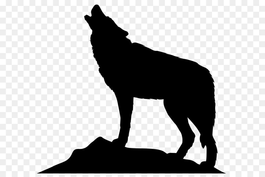 Dog Arctic wolf Icon Clip art - Howling Wolf Silhouette PNG Clip Art Image png download - 8000*7239 - Free Transparent Gray Wolf png Download.