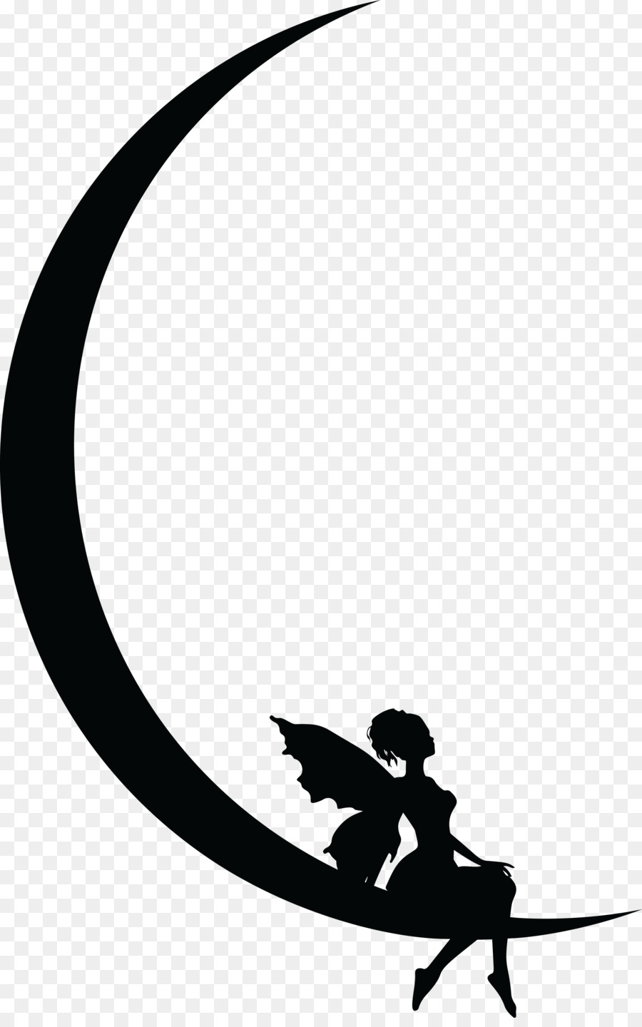 Moon Silhouette Clip art - moon png download - 4000*6343 - Free Transparent Moon png Download.