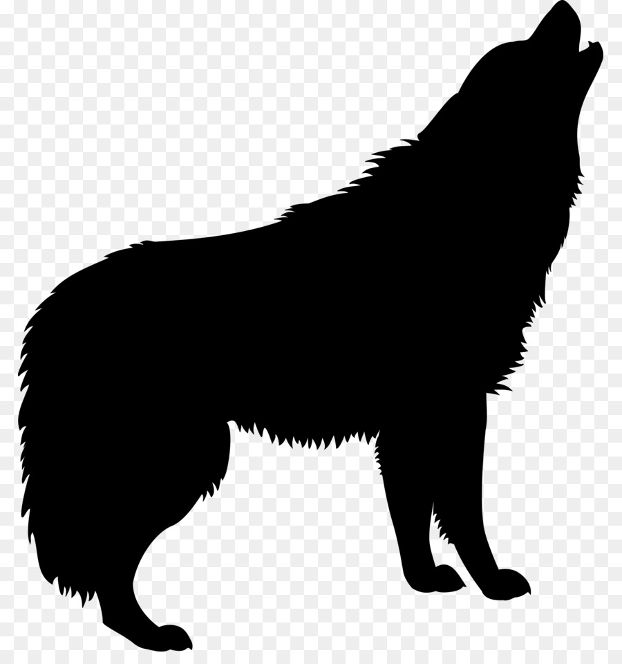 Gray wolf Silhouette Clip art - Wolf silhouette png download - 847*942 - Free Transparent Gray Wolf png Download.