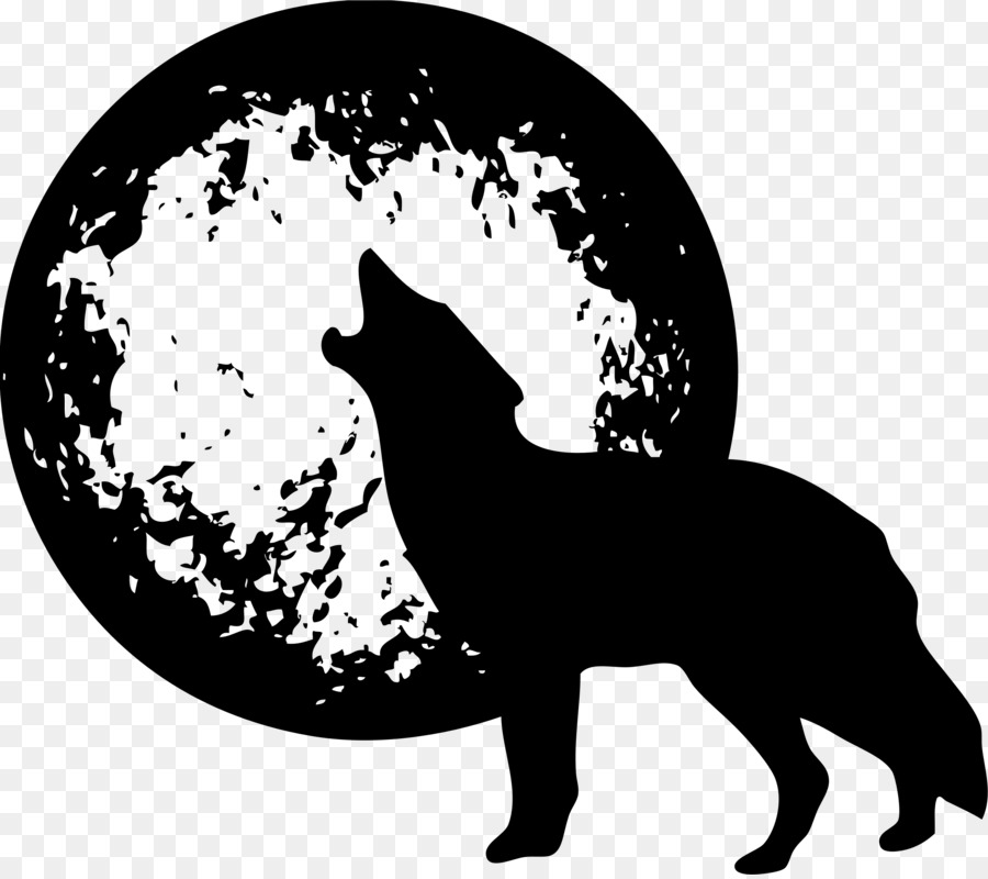 Dog Full moon Clip art - wolf png download - 2399*2121 - Free Transparent Dog png Download.