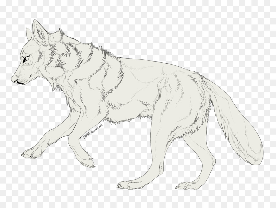 Line art Dog Life Of Wolf FREE Wolf sounds - wolf printing png download - 2080*1560 - Free Transparent Line Art png Download.